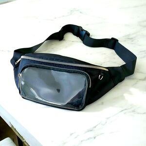 Madden Girl Black Waist Bag